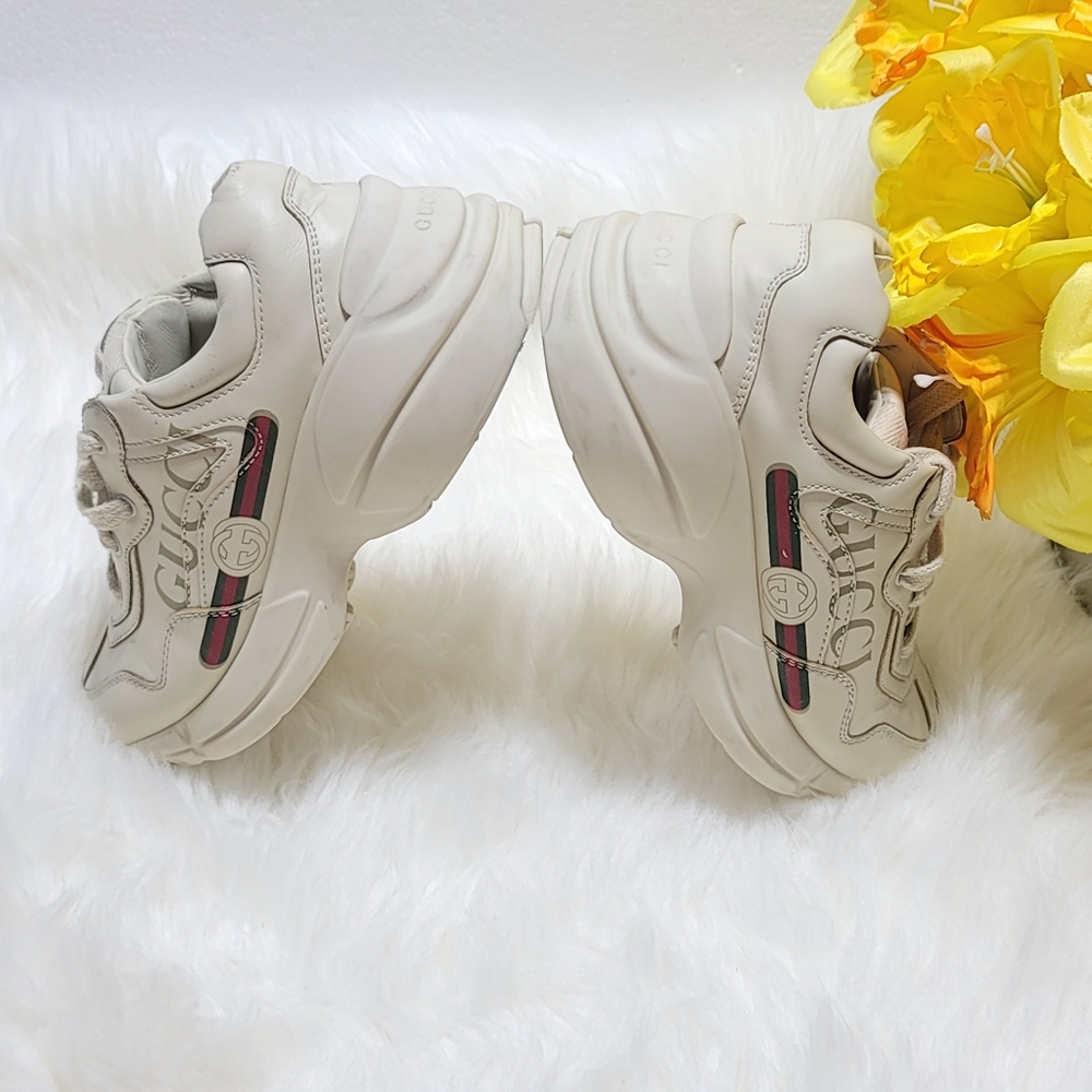 GUCCI KIDS SNEAKERS RHYTON SZ.32 - Picture 8 of 16
